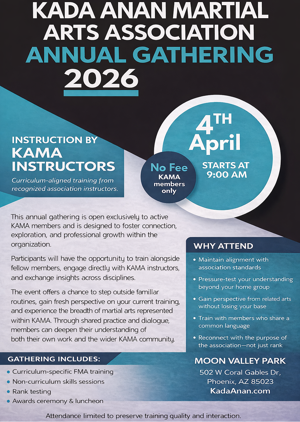 KAMA Members Gathering Flyer